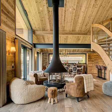 Papillon - Alpes Travel - Detached - Les Praz - Sleeps 8-10 שאמוני