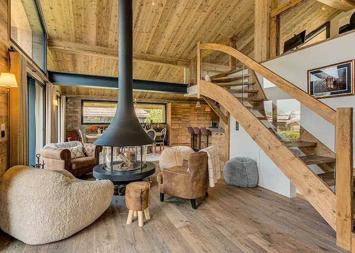 木屋 Papillon - Alpes Travel - Detached - Les Praz - Sleeps 8-10 *